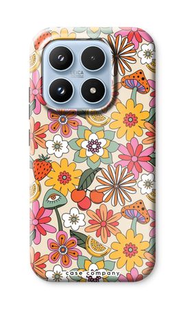 Retro Flowers N°2 - Yellow
