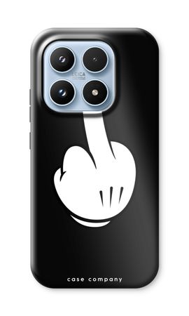 Mittelfinger schwarz