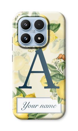 Monogram Lemons, Oranges of Peaches