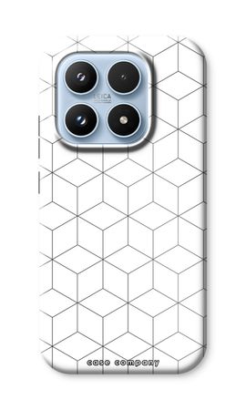 Cubes black and white