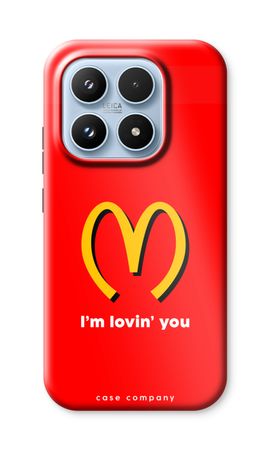 I'm lovin' you