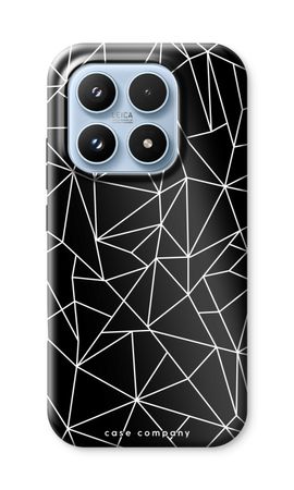 Geometric lines white
