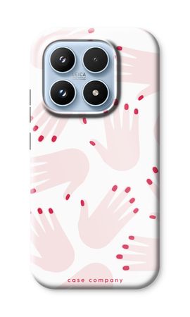 Hands pink