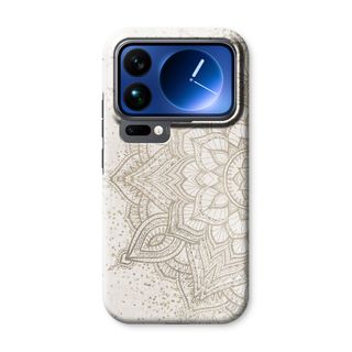 Goldenes Boho-Mandala