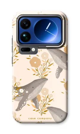 Floral Whales, Здрав кейс Xiaomi 17 Pro