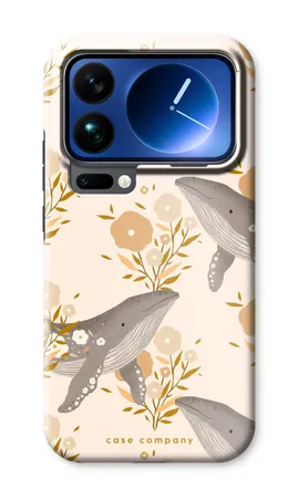 Floral Whales, Xiaomi 17 Pro Max vastupidav ümbris