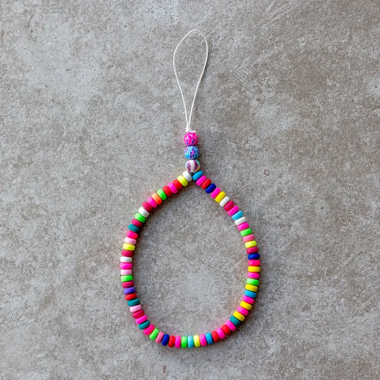 Colorful Beads Phone Wristlet