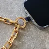 Gold-Colored Phone Wristlet