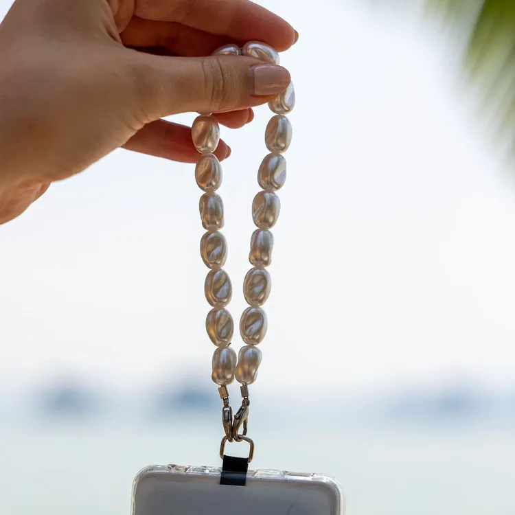 Pearl Phone Wristlet