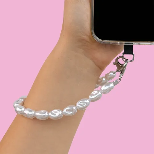 Pearl Phone Wristlet