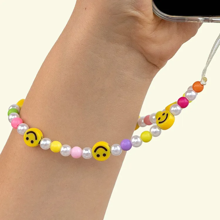 Colorful Beads Phone Wristlet